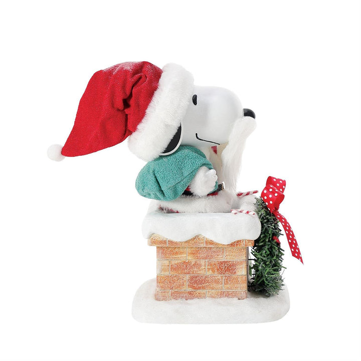 Department 56 Possible Dreams Peanuts: Snoopy on the Rooftop sparkle-castle