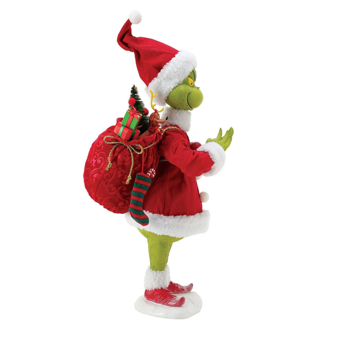 Department 56 Possible Dreams Grinch: His Heart Grew sparkle-castle