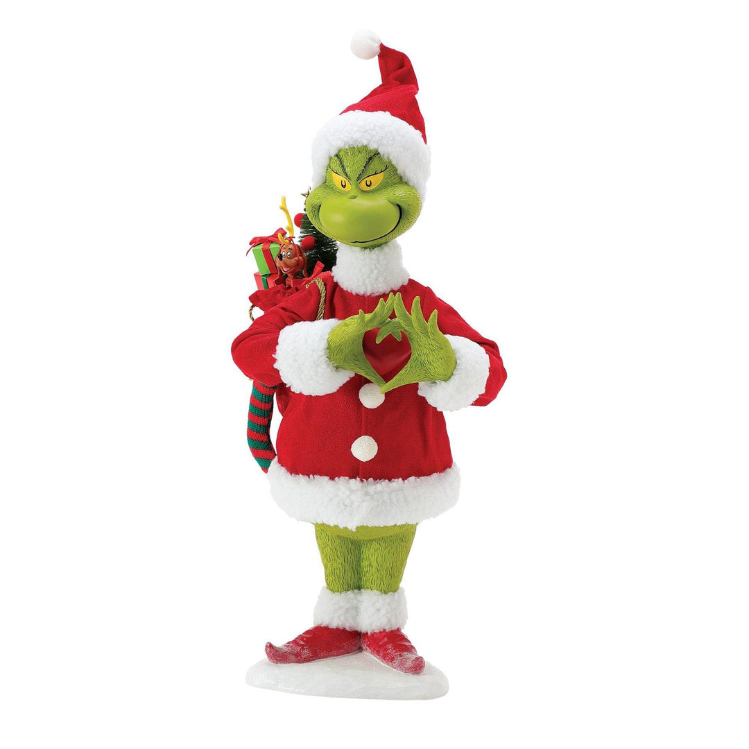 Department 56 Possible Dreams Grinch: His Heart Grew sparkle-castle