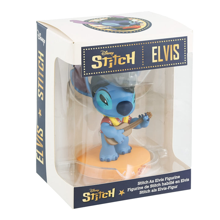 Grand Jester Studios: Elvis Stitch In Hawaiian Shirt Figurine sparkle-castle