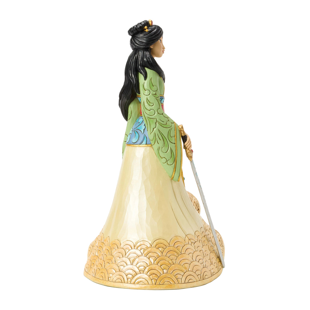 Jim Shore Disney Traditions: Mulan Deluxe 9th In Series Figurine sparkle-castle