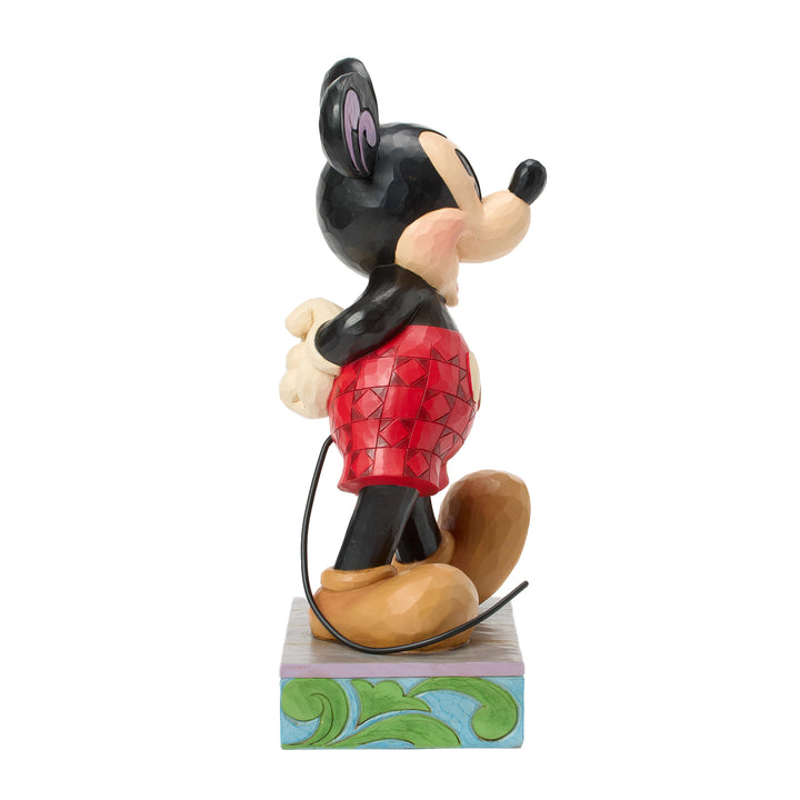 Jim Shore Disney Traditions: Everyday Mickey Big Figurine sparkle-castle