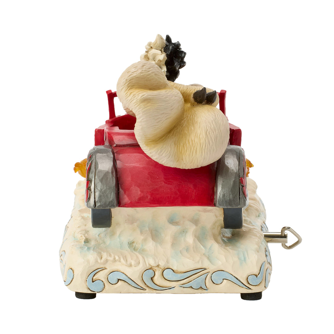Jim Shore Disney Traditions: Cruella In Car Figurine sparkle-castle