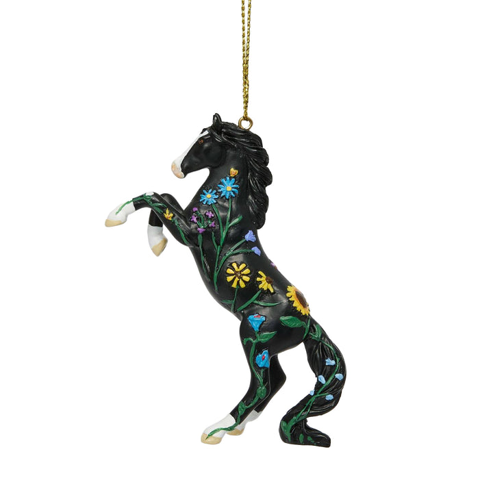 Trail of Painted Ponies: Wildflower Hanging Ornament sparkle-castle