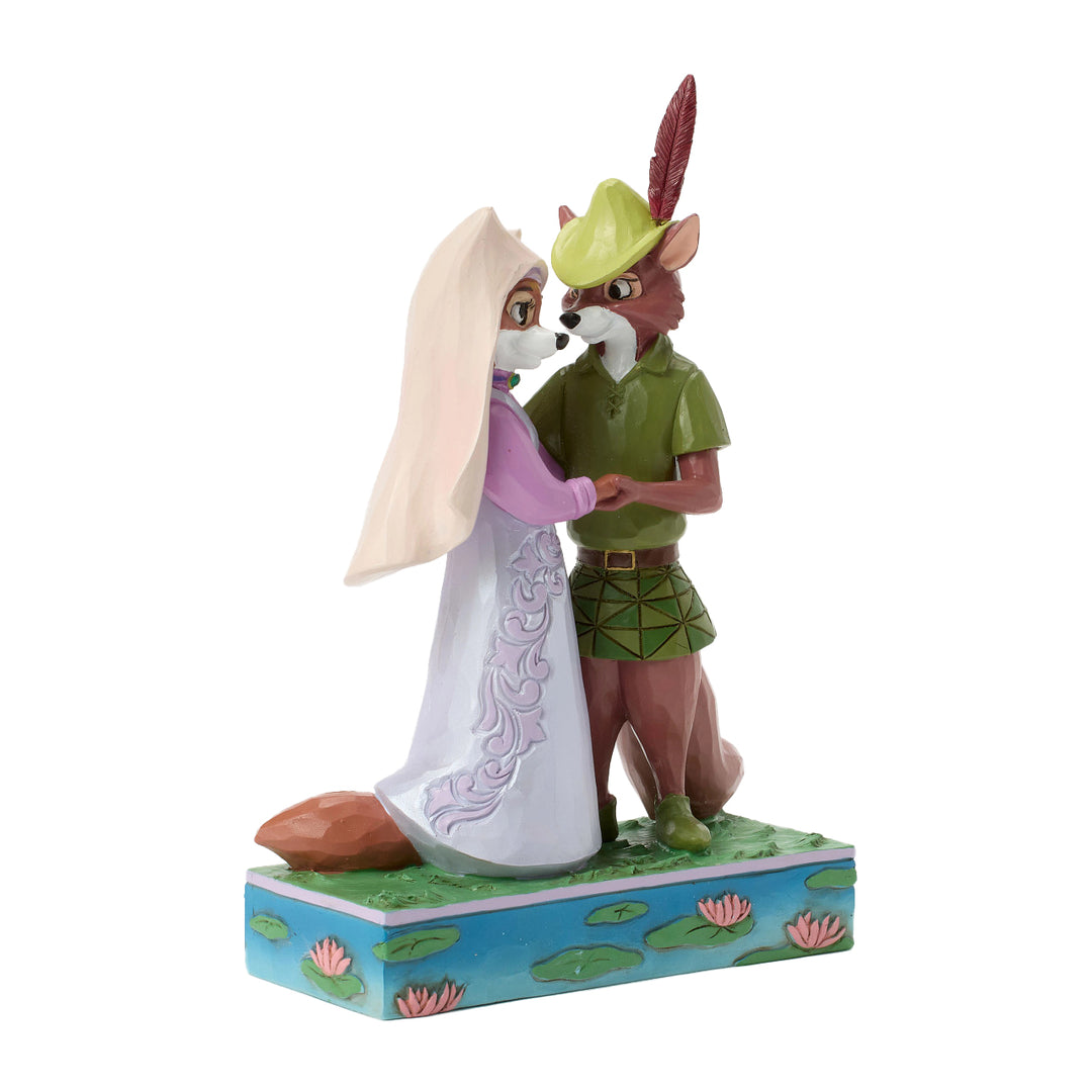 Jim Shore Disney Traditions: Robin Hood & Maid Marian Figurine sparkle-castle