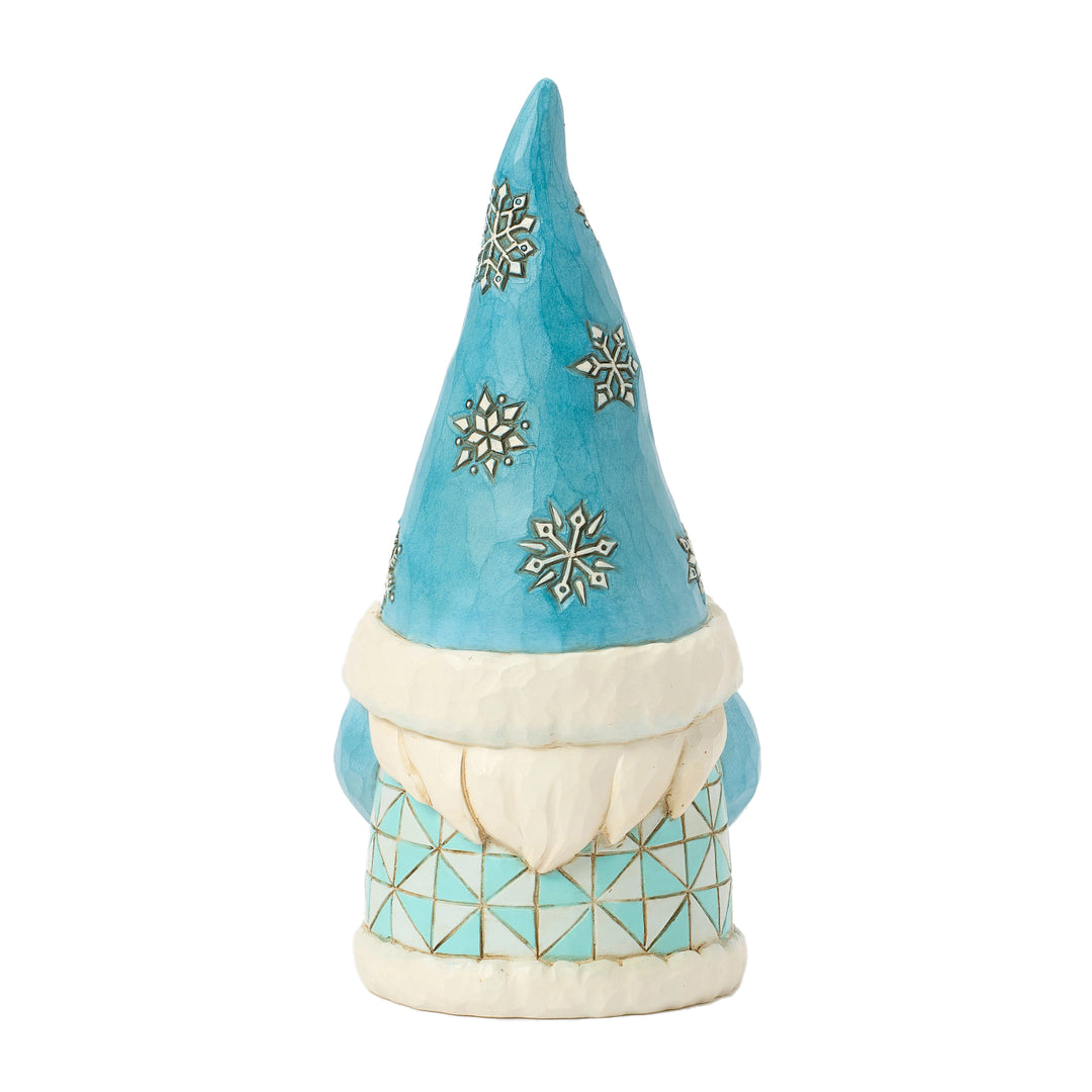 Jim Shore Heartwood Creek: Gnome with Mini Globe Figurine sparkle-castle