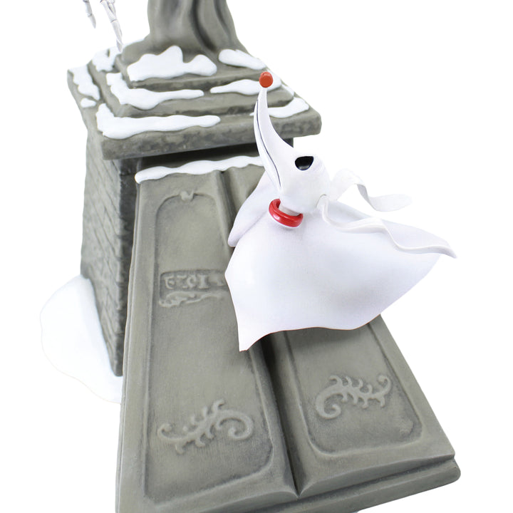 Disney Showcase: Santa Jack & Light Up Zero Figurine sparkle-castle