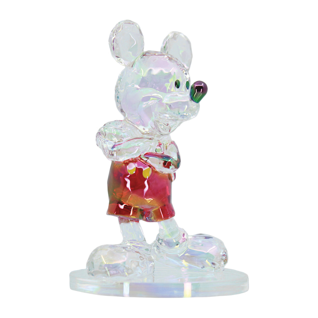 Facets Collection: Mickey Mouse Iridescent Figurine sparkle-castle
