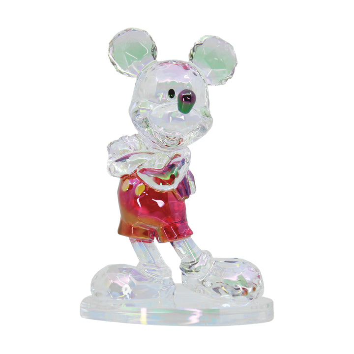 Facets Collection: Mickey Mouse Iridescent Figurine sparkle-castle