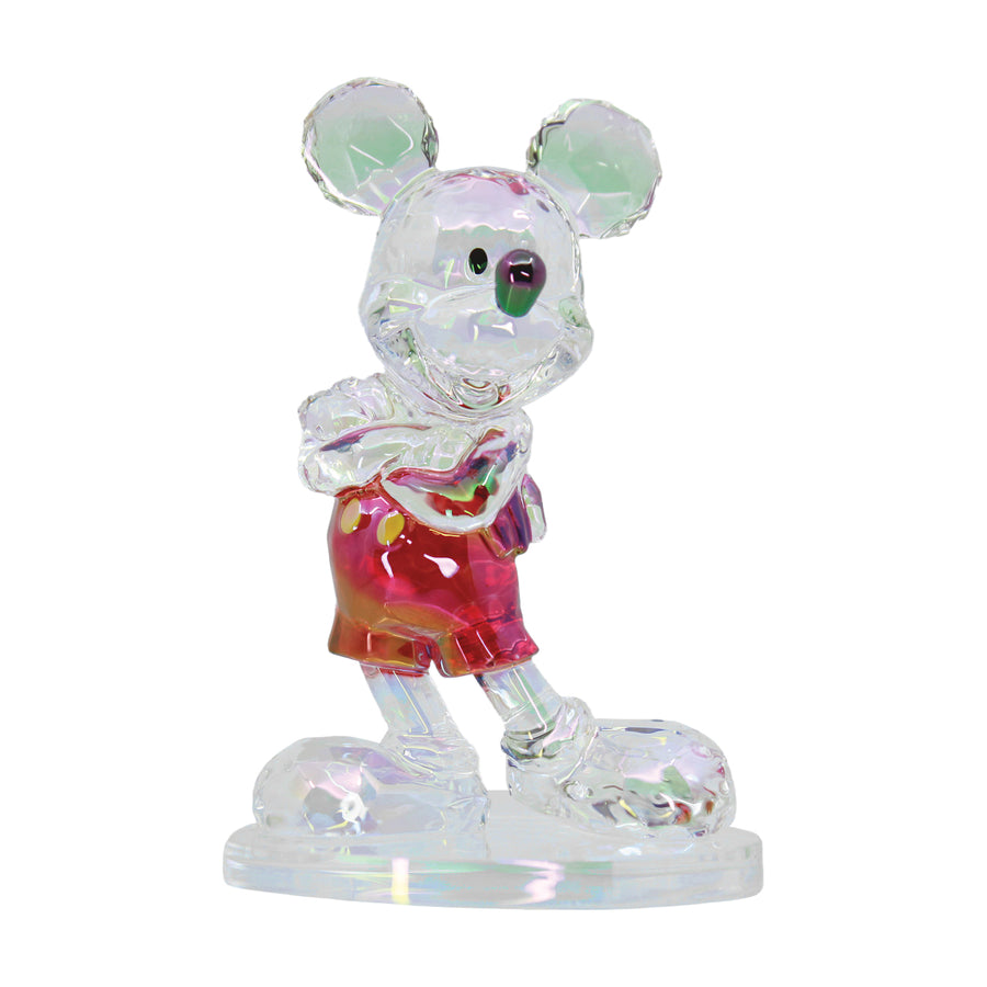 Facets Collection: Mickey Mouse Iridescent Figurine sparkle-castle