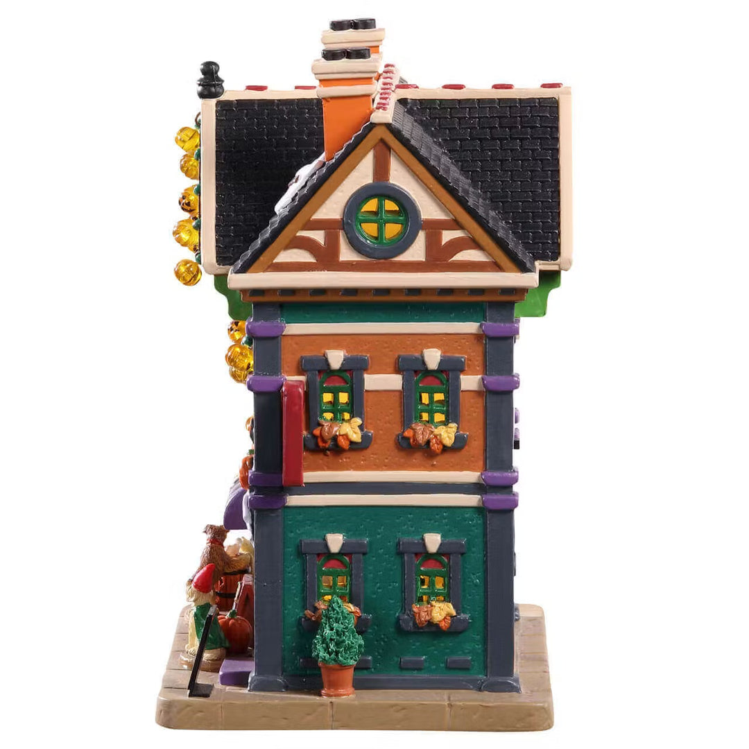 Lemax Spooky Town Village: Best Buds Dog Supply Store sparkle-castle