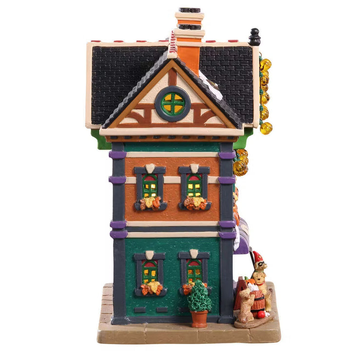 Lemax Spooky Town Village: Best Buds Dog Supply Store sparkle-castle