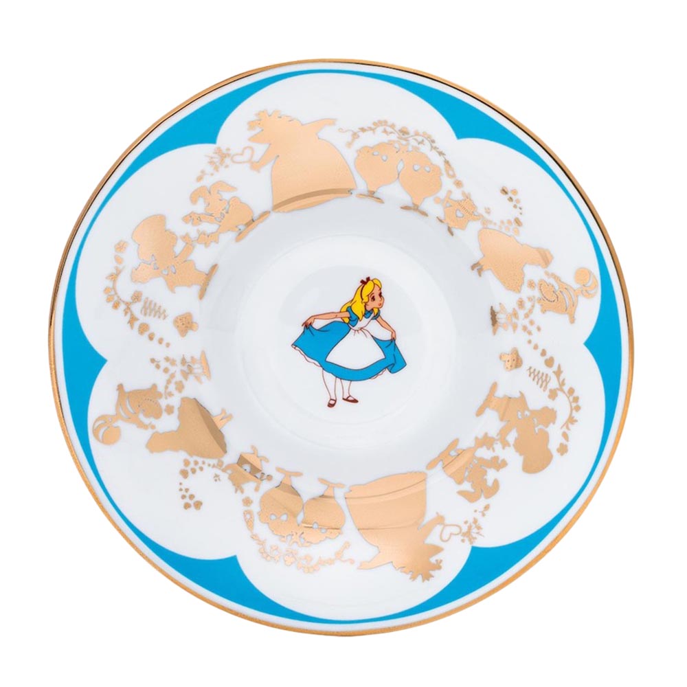 Disney English Ladies: Alice Decorative Cup & Saucer sparkle-castle