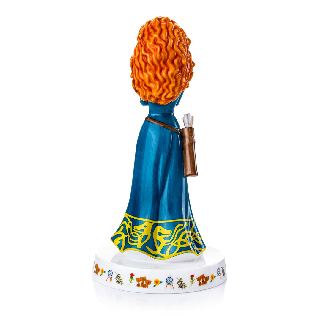 Disney English Ladies: Merida Holding Emerald May Birthstone Figurine sparkle-castle