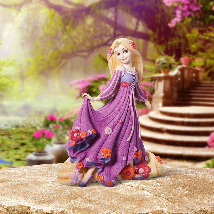 Disney Showcase Botanicals: Rapunzel Figurine sparkle-castle