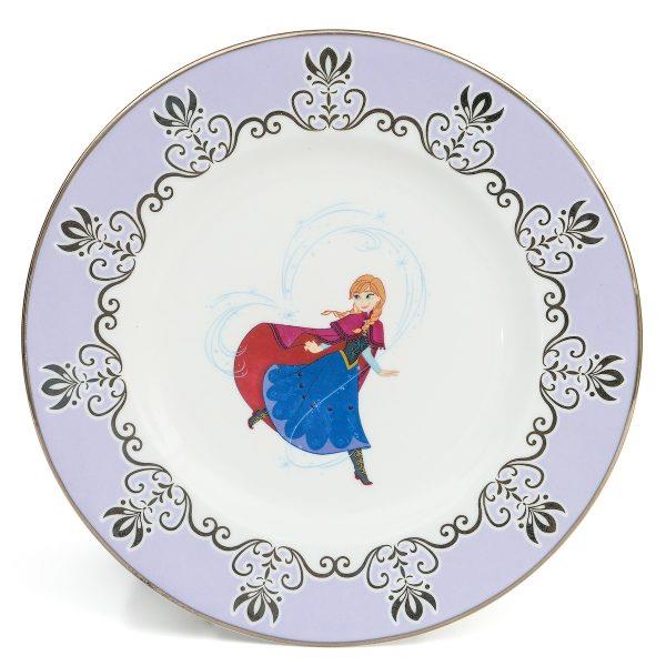 Disney English Ladies: Frozen Anna 6" Decorative Plate sparkle-castle