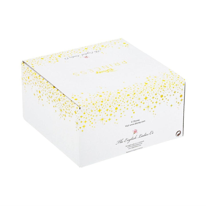 Disney English Ladies: Tiara Gold Snow White Decorative Cup & Saucer sparkle-castle