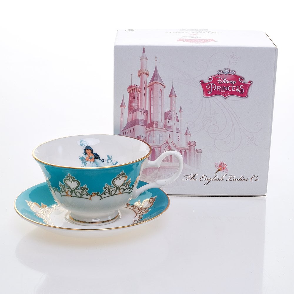 Disney English Ladies: Jasmine Decorative Cup & Saucer sparkle-castle