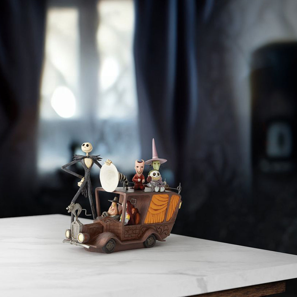 Jim Shore Disney Traditions: Nightmare Before Christmas Mayor Car Figurine sparkle-castle