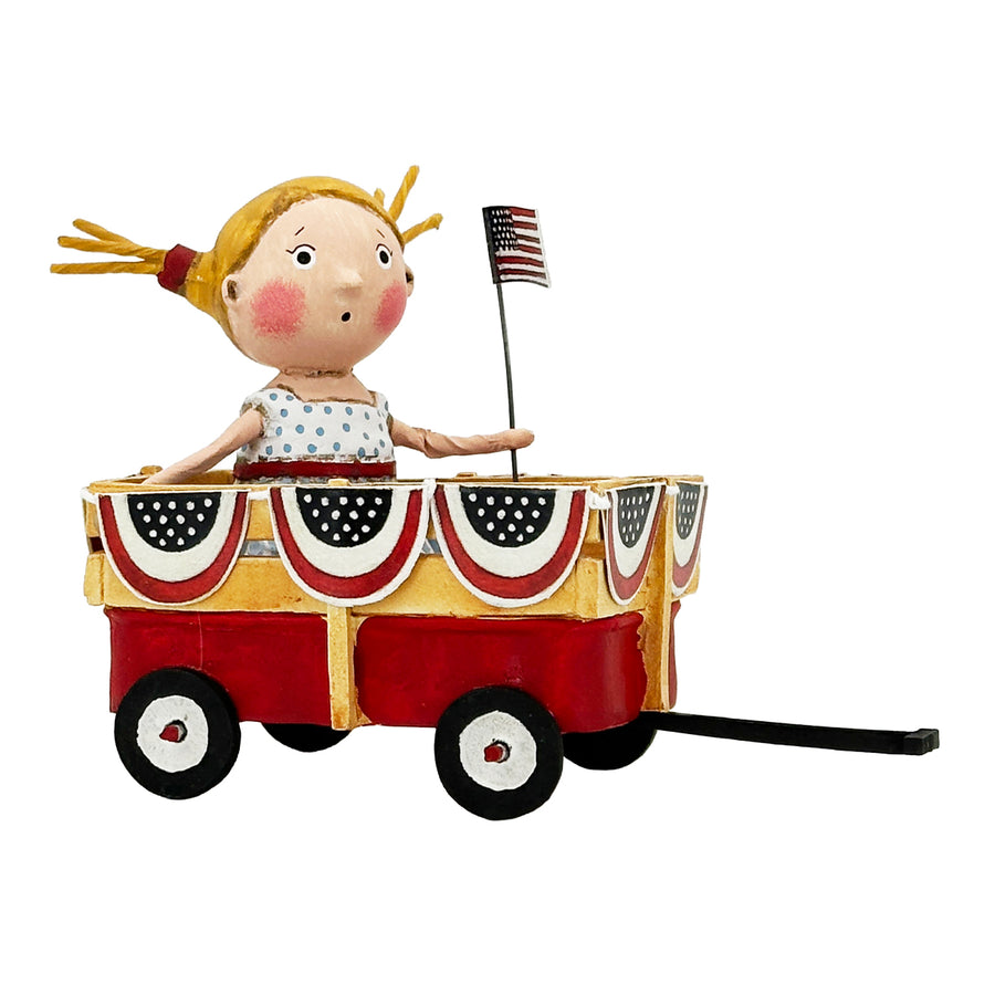 Lori Mitchell Summer Fun Collection: Polly's Parade Figurine sparkle-castle