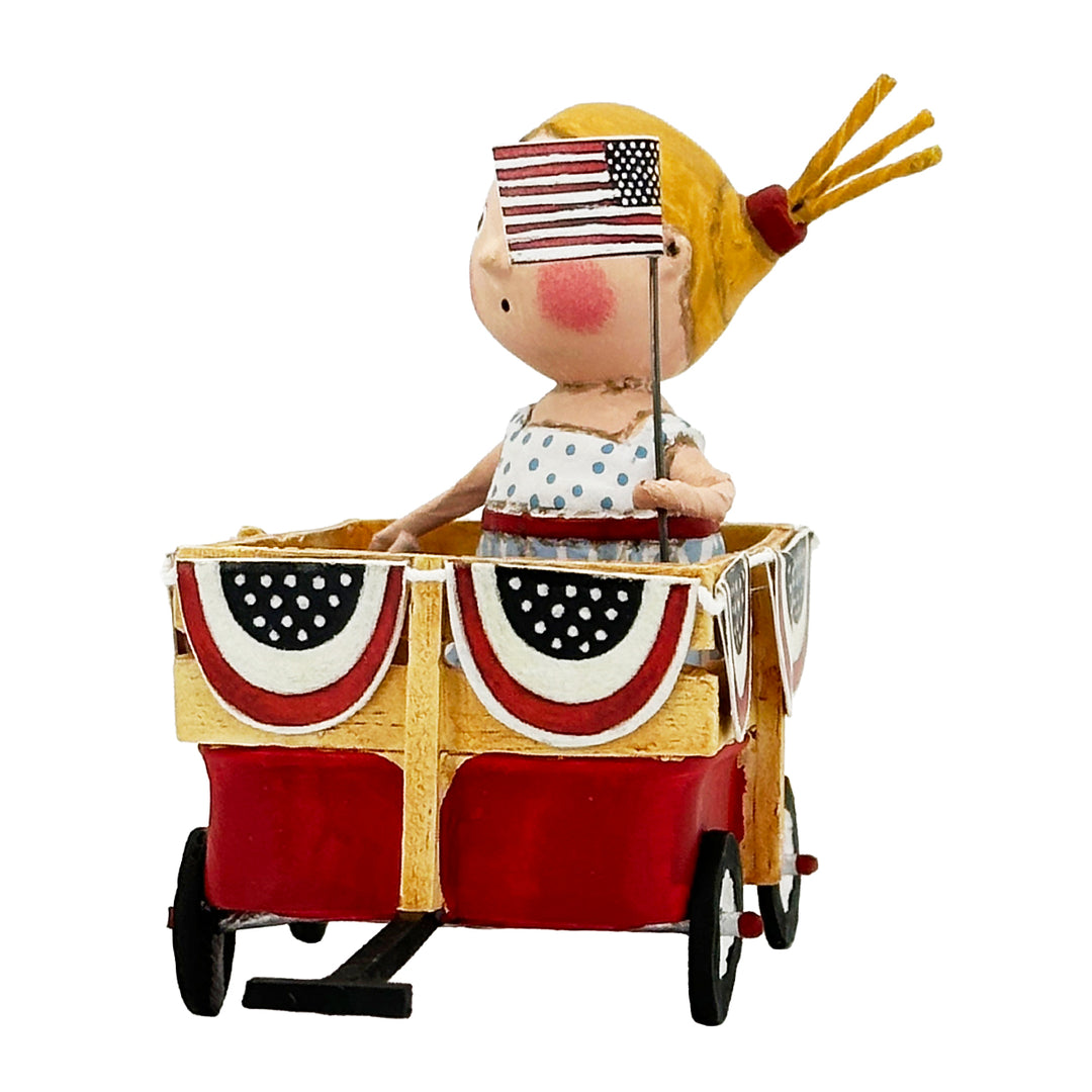 Lori Mitchell Summer Fun Collection: Polly's Parade Figurine sparkle-castle