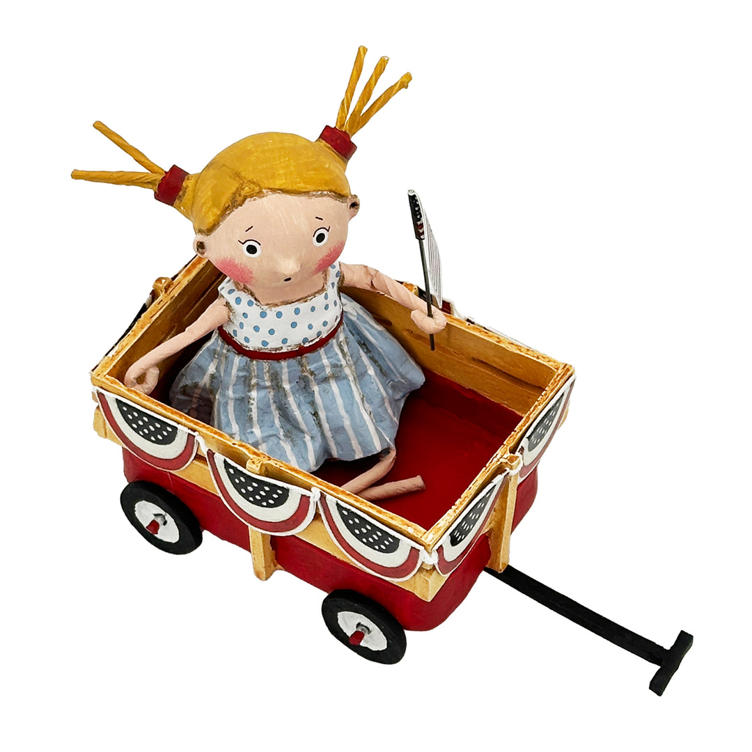 Lori Mitchell Summer Fun Collection: Polly's Parade Figurine sparkle-castle