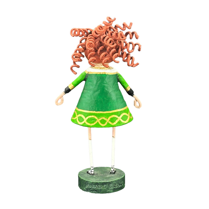 Lori Mitchell St. Patrick's Day Collection: Celtic Katie Figurine sparkle-castle
