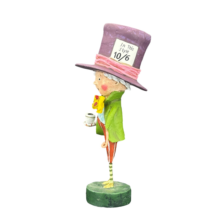 Lori Mitchell Alice in Wonderland Collection: Mad Hatter Figurine sparkle-castle
