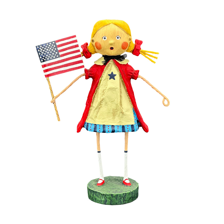 Lori Mitchell American Pride Collection: Gloria Figurine sparkle-castle