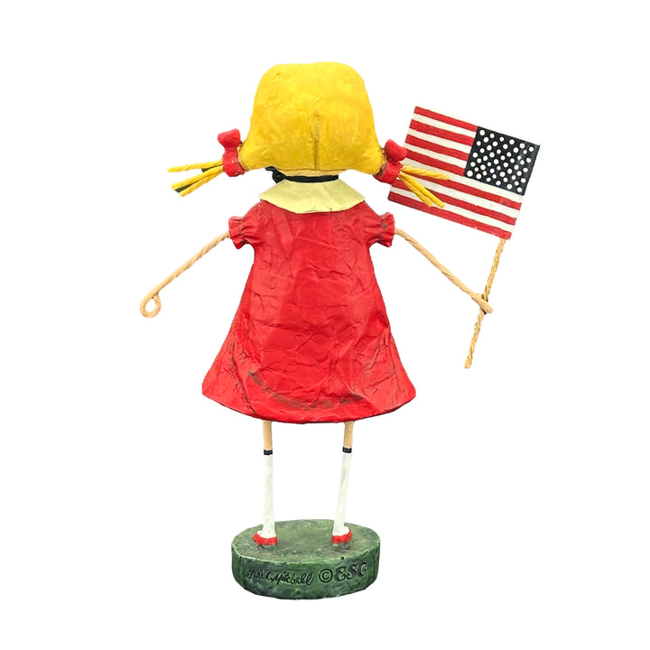 Lori Mitchell American Pride Collection: Gloria Figurine sparkle-castle
