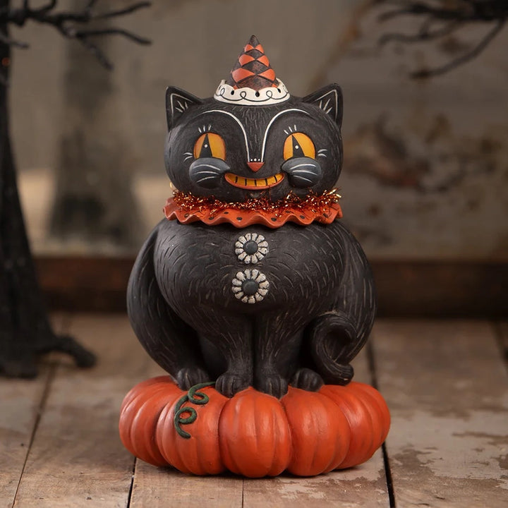 Johanna Parker by Bethany Lowe: Happy Plumpkin Jack Container sparkle-castle