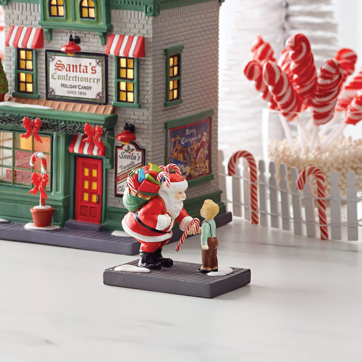 Department 56 Christmas in The City Village Accessory: Sharing The Sweetness sparkle-castle