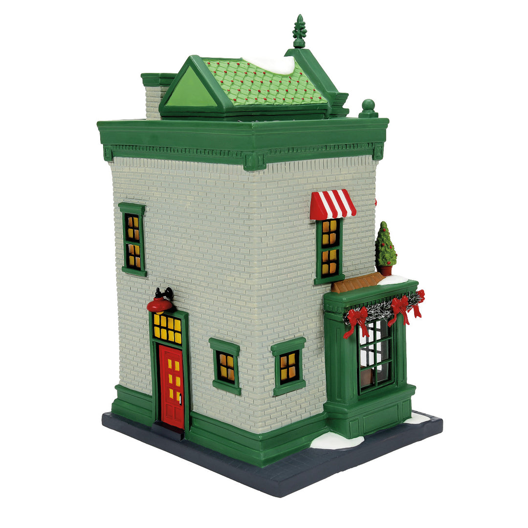 Department 56 Christmas in the City Village: Santa's Corner Confectionery sparkle-castle