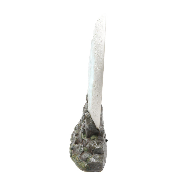 Department 56 Cross Product Halloween Village Accessory: Full Moon Lit Backdrop sparkle-castle