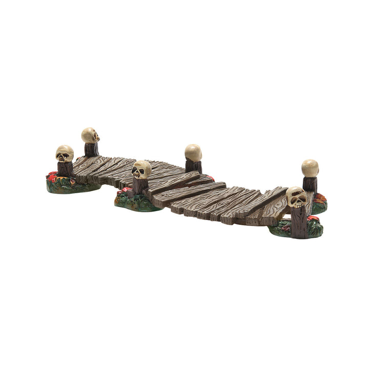 Department 56 Cross Product Halloween Village Accessory: Haunted Boardwalk sparkle-castle