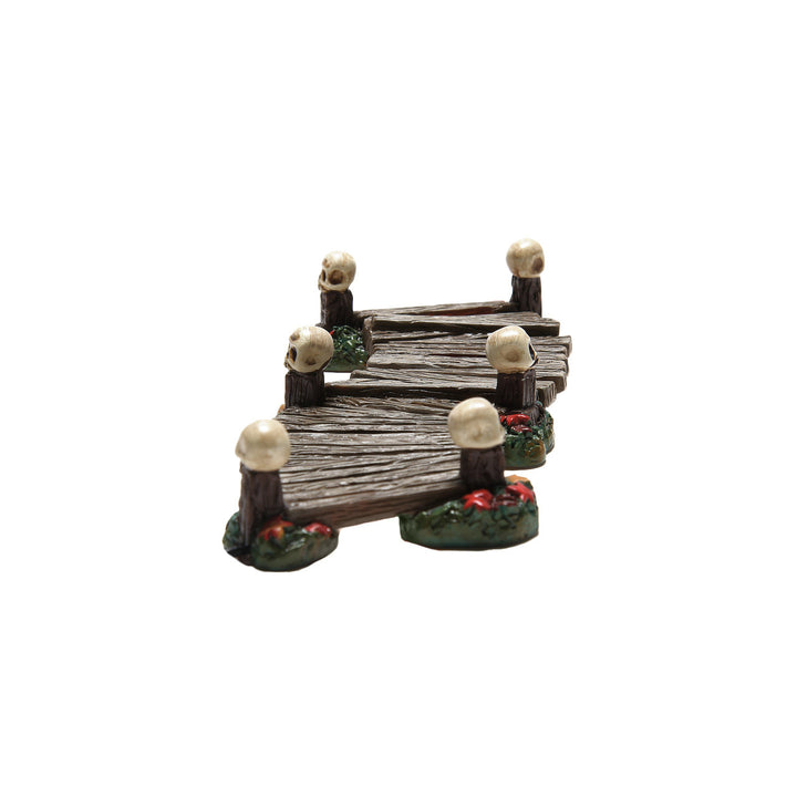 Department 56 Cross Product Halloween Village Accessory: Haunted Boardwalk sparkle-castle