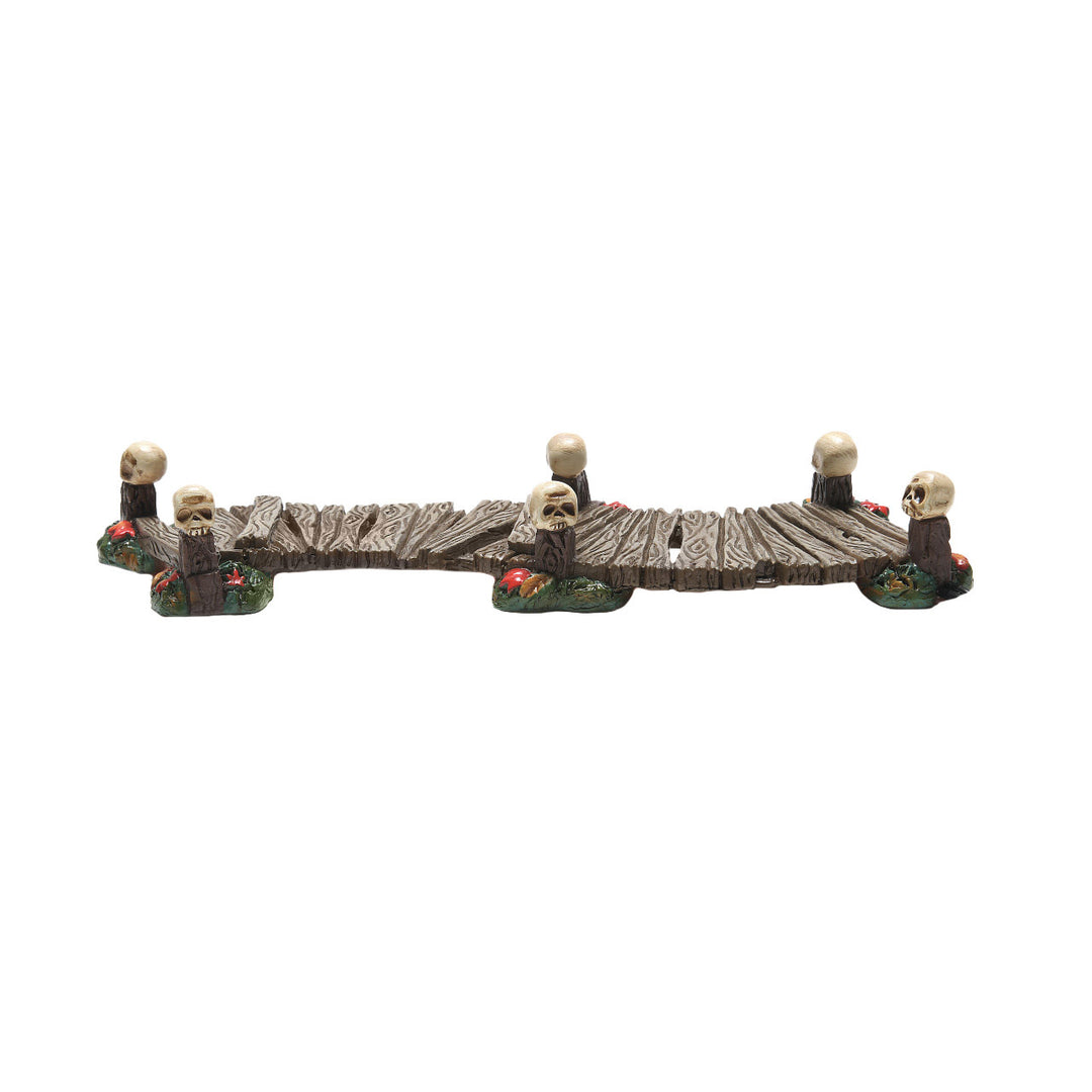 Department 56 Cross Product Halloween Village Accessory: Haunted Boardwalk sparkle-castle