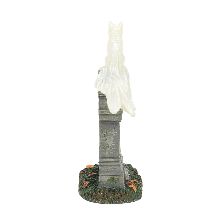 Department 56 Cross Product Halloween Village Accessory: Kit E Kat Tombstone sparkle-castle