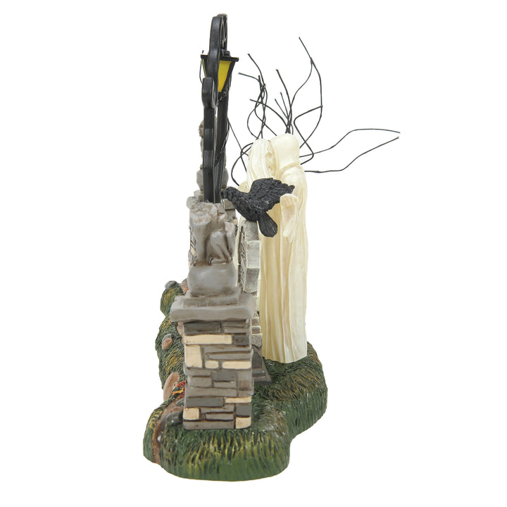 Department 56 Cross Product Halloween Village Accessory: Spiritual Guidance sparkle-castle