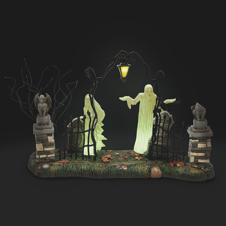 Department 56 Cross Product Halloween Village Accessory: Spiritual Guidance sparkle-castle