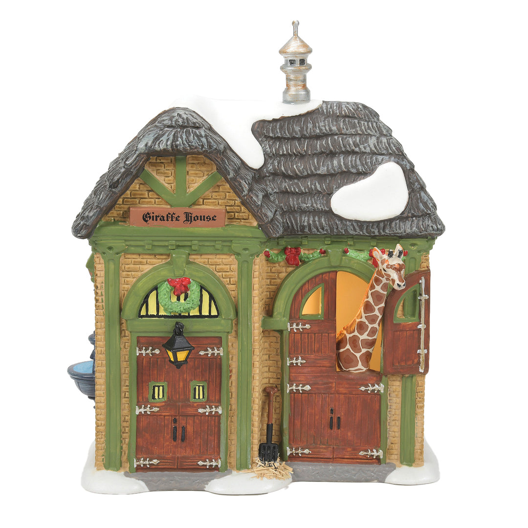 Department 56 Dickens Village: A Calf In Time For Christmas sparkle-castle