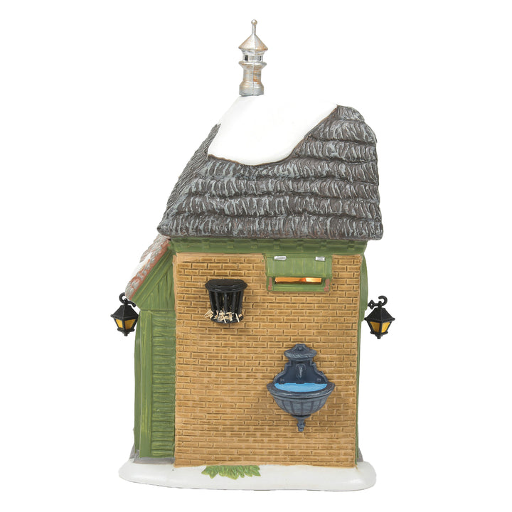 Department 56 Dickens Village: A Calf In Time For Christmas sparkle-castle