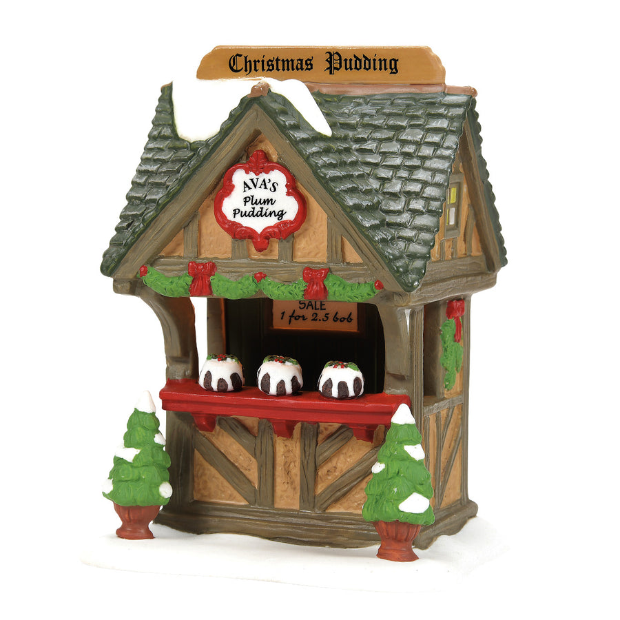 Department 56 Dickens Village: Ava's Plum Pudding sparkle-castle