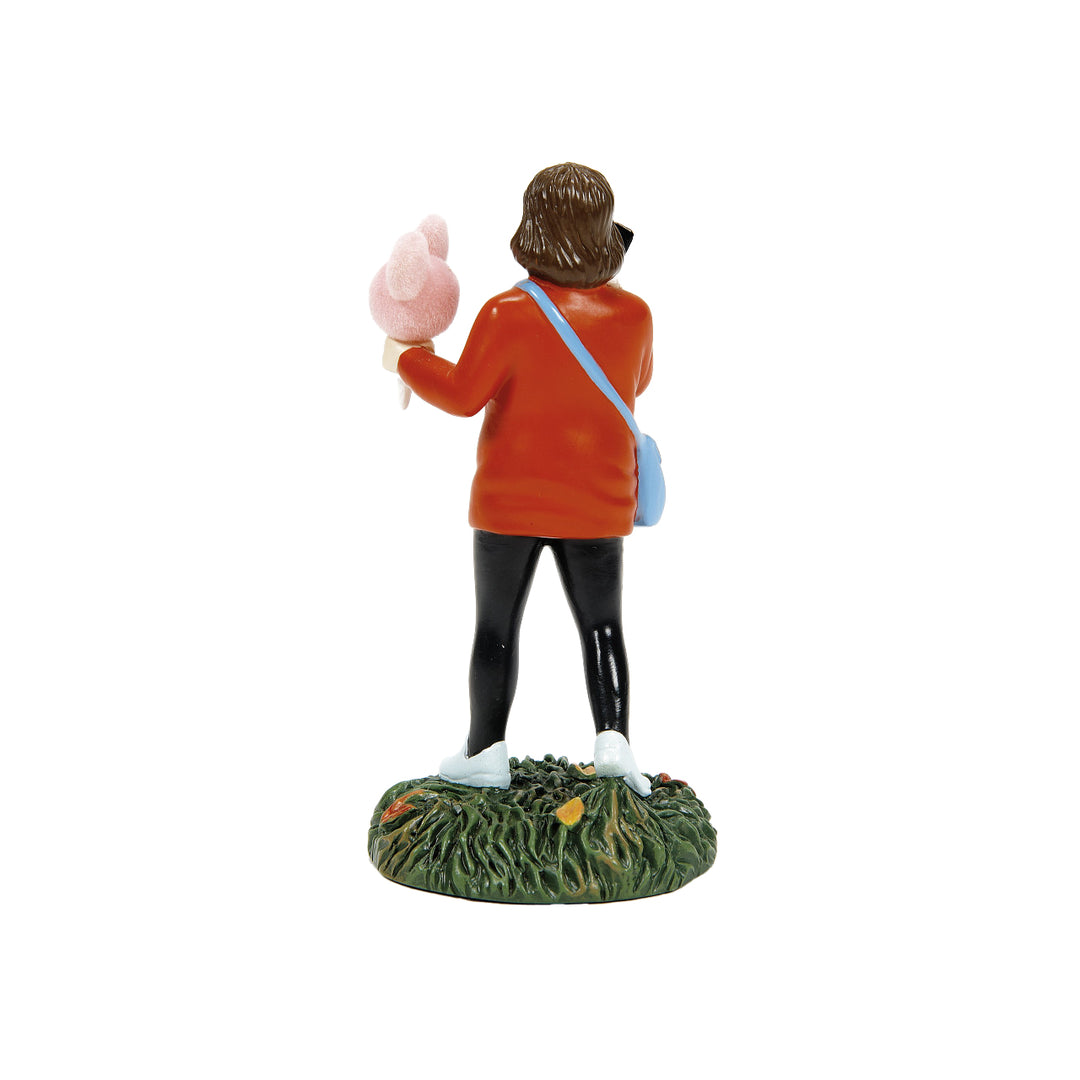 Department 56 Disney Snow Village Halloween Accessory: Visiting The Park, Set of 3 sparkle-castle