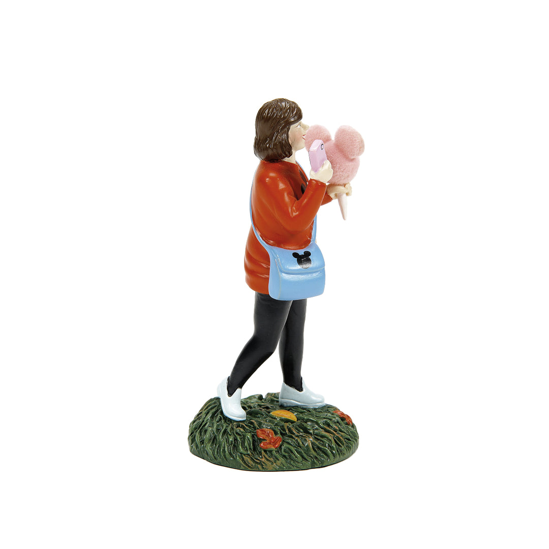 Department 56 Disney Snow Village Halloween Accessory: Visiting The Park, Set of 3 sparkle-castle