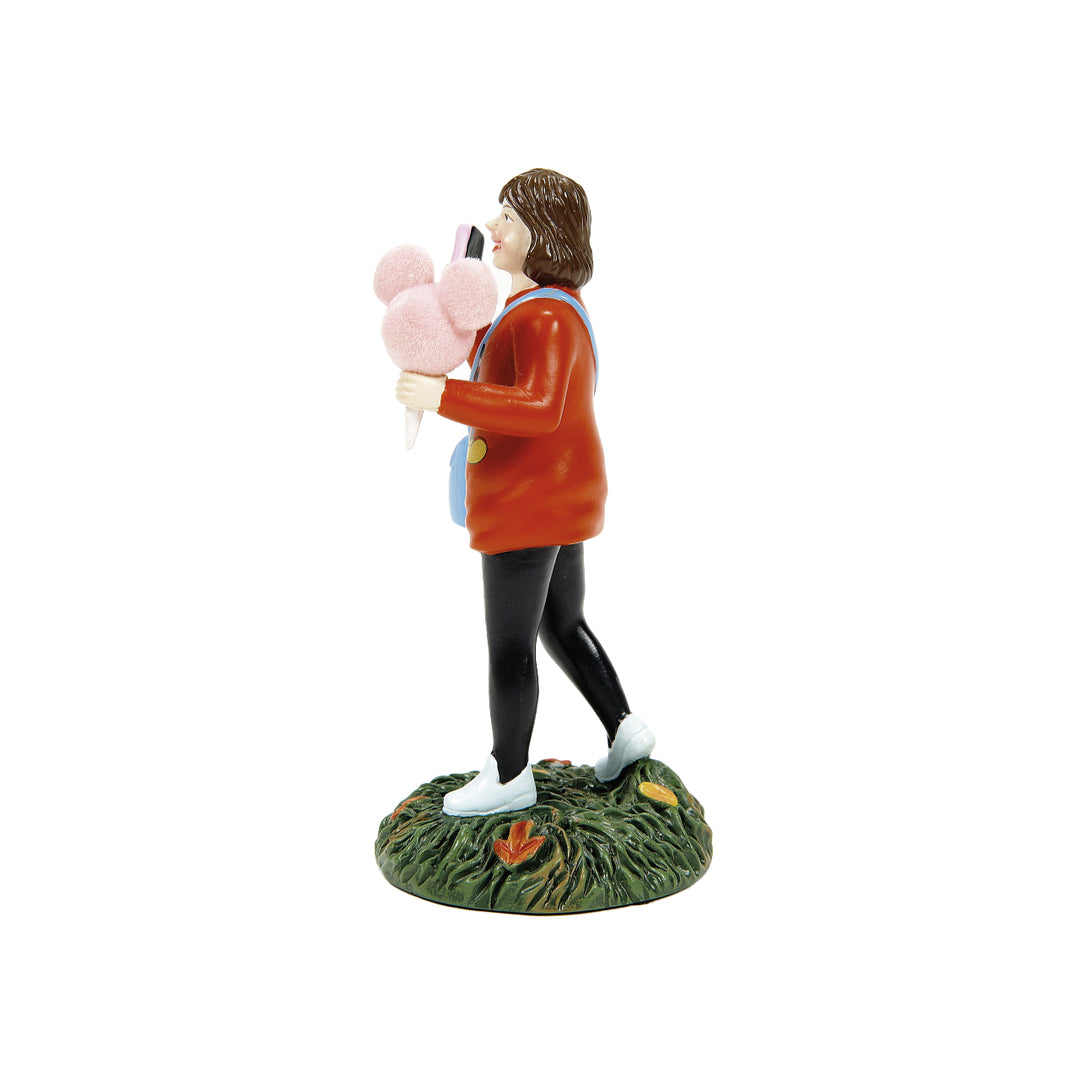 Department 56 Disney Snow Village Halloween Accessory: Visiting The Park, Set of 3 sparkle-castle