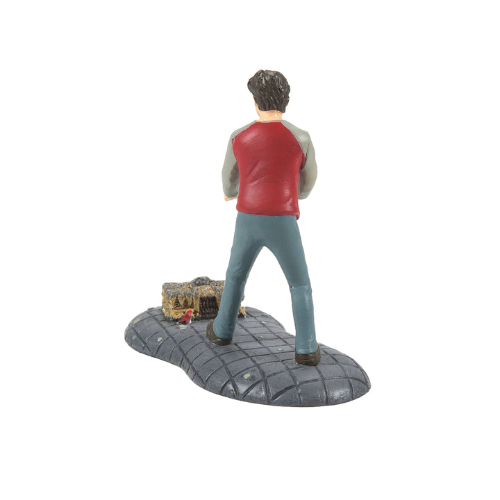 Department 56 Harry Potter Village Accessory: Harry & His Monster Book sparkle-castle