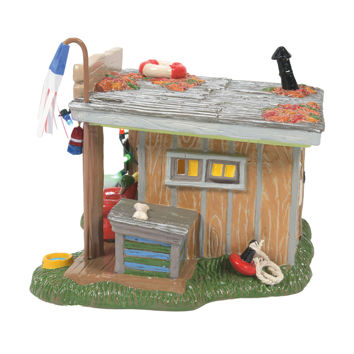 Department 56 National Lampoon’s Christmas Vacation Village: Selling The Bait Shop sparkle-castle
