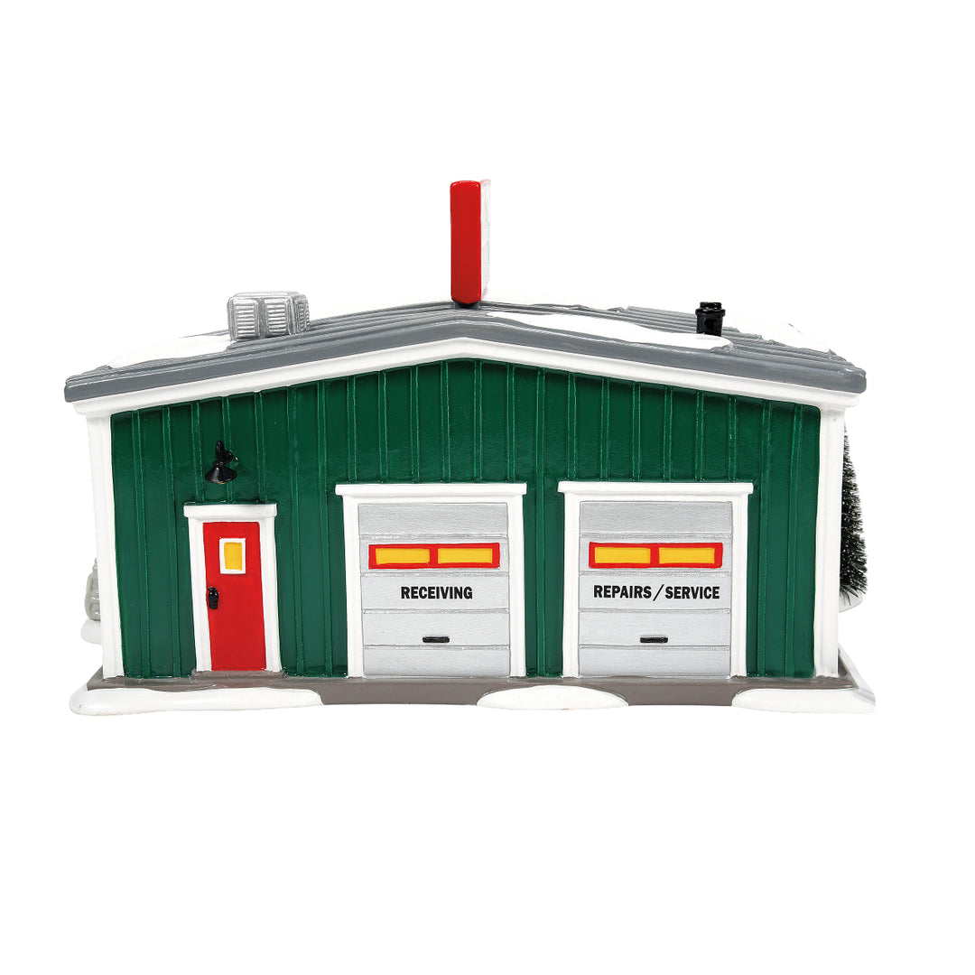 Department 56 Original Snow Village: Jackson & Sons Hardware sparkle-castle