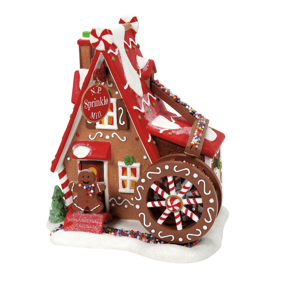 Department 56 North Pole Series: Sprinkle Mill sparkle-castle